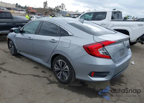 2017 Honda Civic Ex-L из США, поврежденный, VIN 2HGFC1F7XHH658073